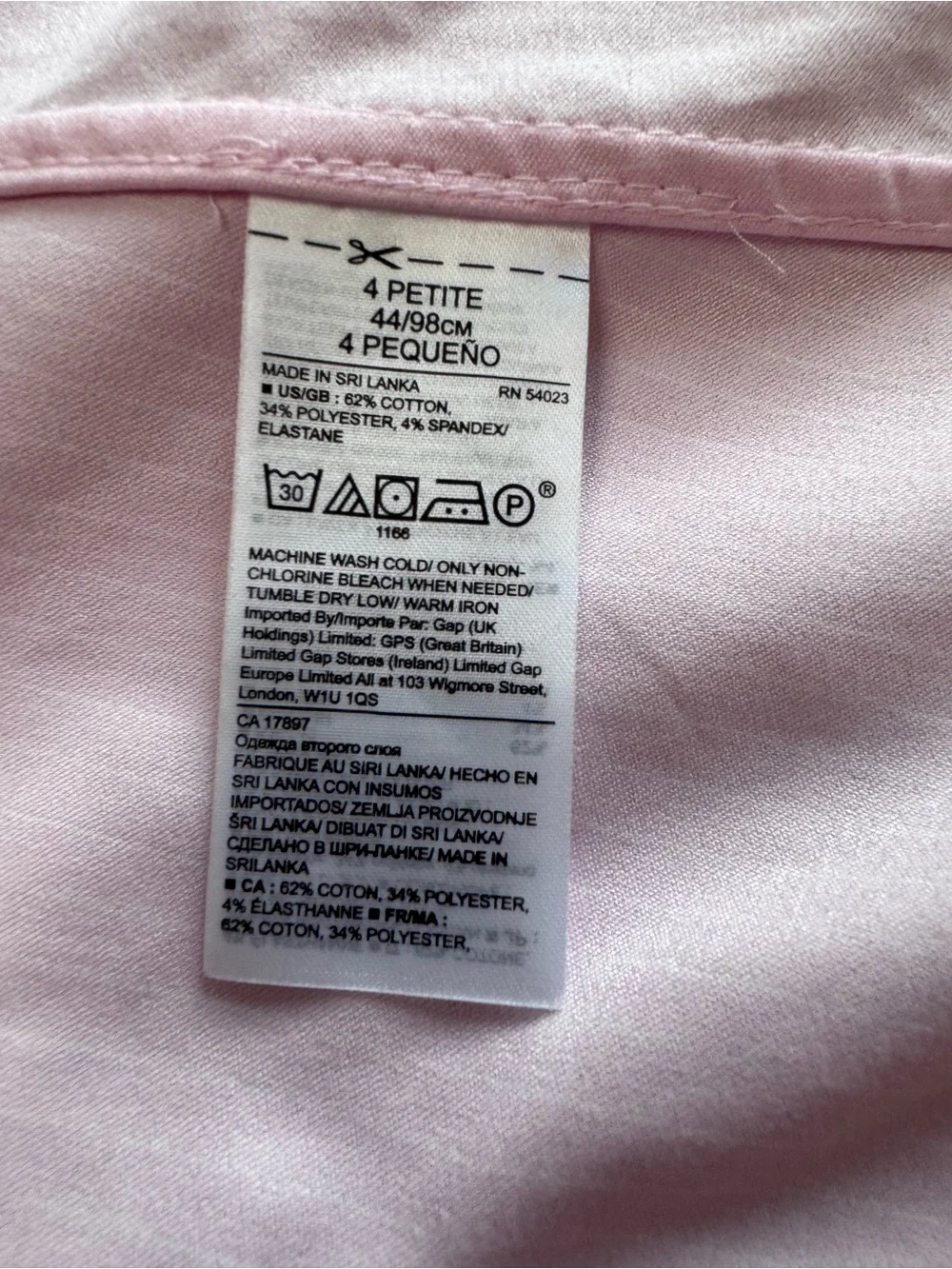 Banana Republic Pink Tailored fit Button-Up Shirt - Picture 6 of 6